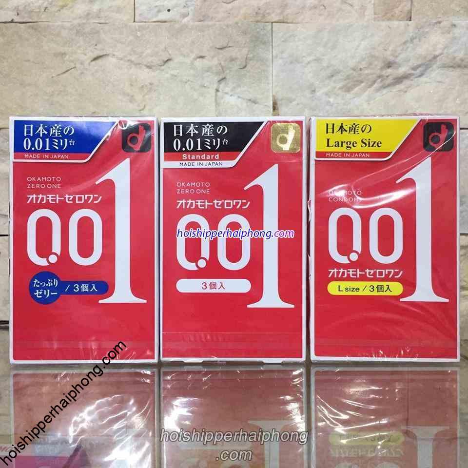 Bao cao su Okamoto 0.01 Hai Phong - hoishipperhaiphong