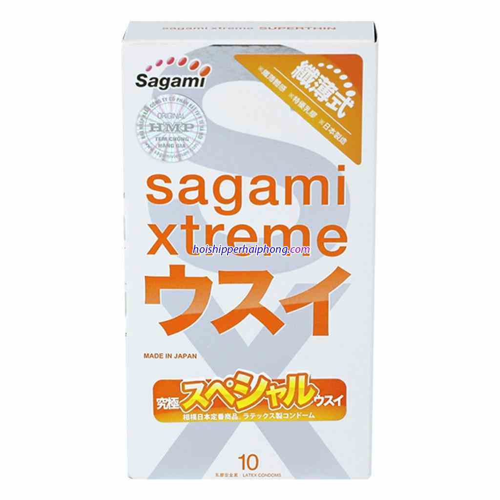 Bao Cao Su Sagami Xtreme Super Thin sieu mong - hoishipperhaiphong