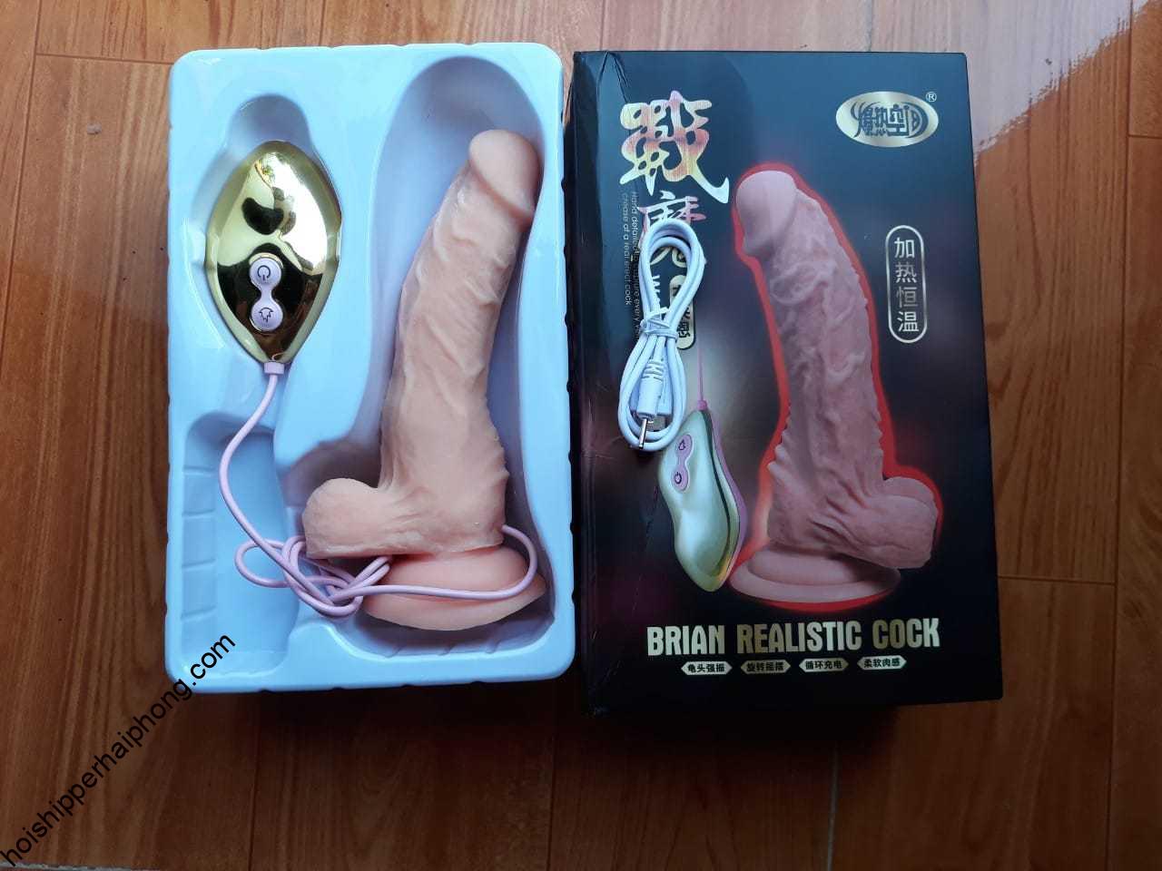 Duong vat gia brain realistic cock rung ngoay cuc manh phat nhiet-shopthanhtung
